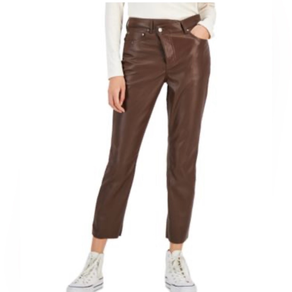 Free People faux leather pants